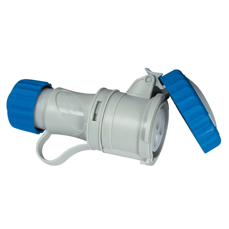 Presa mobile 2P+T 16A 230V 6h IP67 cablaggio rapido blu Fanton Presa mobile 2P+T 16A 230V 6h IP67 cablaggio rapido blu Fanton Echome Lage Prijs