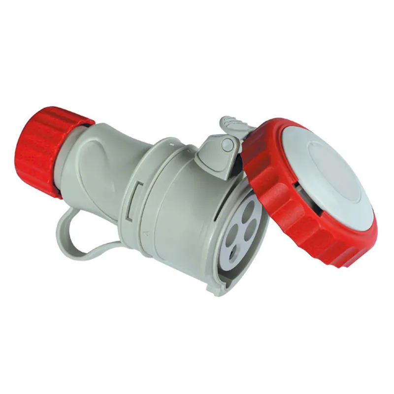 Presa mobile 2P+T 16A 230V 6h IP67 cablaggio rapido rossa Fanton Presa mobile 2P+T 16A 230V 6h IP67 cablaggio rapido rossa Fanton Echome Populair