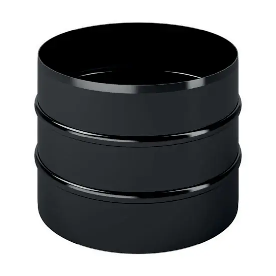 Manicotto maschio-maschio acciaio inox verniciato nero semilucido Monofire De Marinis Manicotto maschio-maschio acciaio inox verniciato nero semilucido Monofire De Marinis Echome Lage Kosten