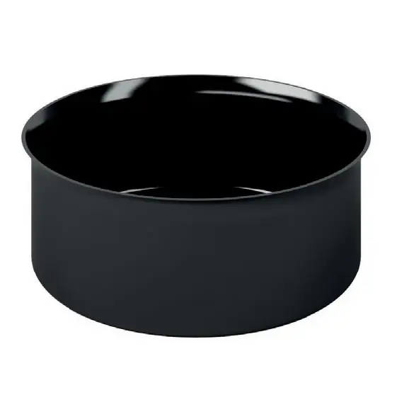 Merkproduct Tappo cieco di chiusura e ispezione acciaio verniciato nero semilucido Monofire De Marinis Tappo cieco di chiusura e ispezione acciaio verniciato nero semilucido Monofire De Marinis Echome