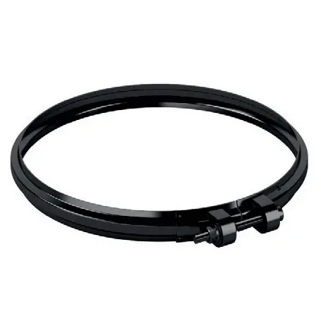 Must-Have Fascetta stringitubo in acciaio inox verniciato nero semilucido Monofire De Marinis Fascetta stringitubo in acciaio inox verniciato nero semilucido Monofire De Marinis Echome
