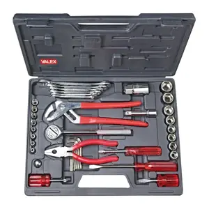 Valigetta con utensili misti serie 40 pezzi Valex Valigetta con utensili misti serie 40 pezzi Valex Echome Flitsaanbieding