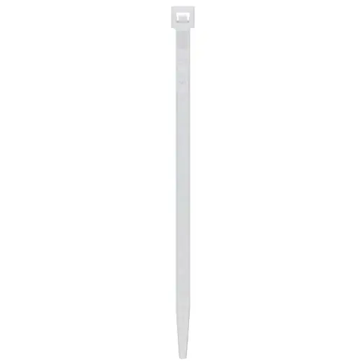 Premium Fascette di cablaggio neutre 100 pezzi in poliammide 6.6 autoestinguente SapiSelco 100x2,5 mm