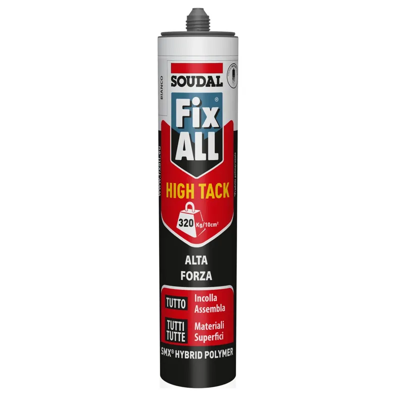 Adesivo sigillante alta forza universale Fix All High Tack Soudal Adesivo sigillante alta forza universale Fix All High Tack Soudal Echome Tijdelijk Beschikbaar