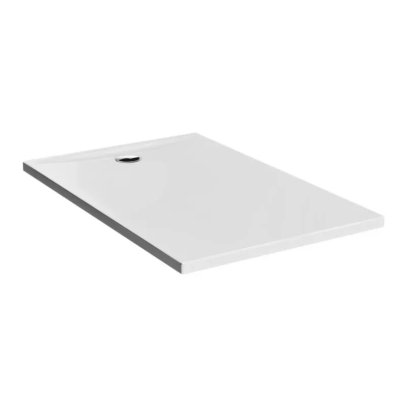 Direct Verzonden Piatto doccia bianco lucido H 4 cm in ceramica Lagoon VitrA Piatto doccia bianco lucido H 4 cm in ceramica Lagoon VitrA Echome