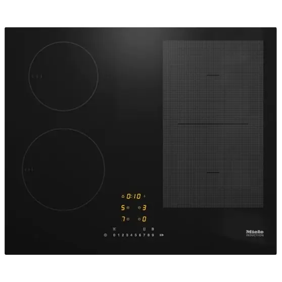 Direct Verzonden Piano cottura a induzione 60 cm KM 7464 FL Miele Piano cottura a induzione 60 cm KM 7464 FL Miele Echome
