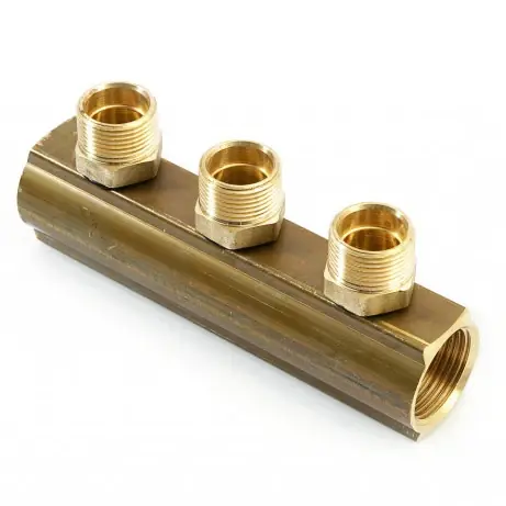 Uitverkoop Collettore FF ingresso 1" 1/4 uscite eurocono 3/4 con raccordo diritto General Fittings 10 VIE 3/4 x 1" 1/4