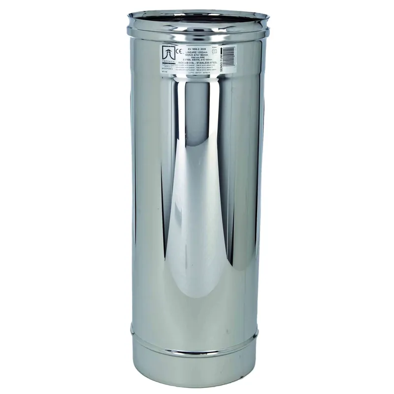 Beste Prijs Canna fumo monoparete altezza 50 cm in acciaio inox Mono De Marinis Canna fumo monoparete altezza 50 cm in acciaio inox Mono De Marinis Echome
