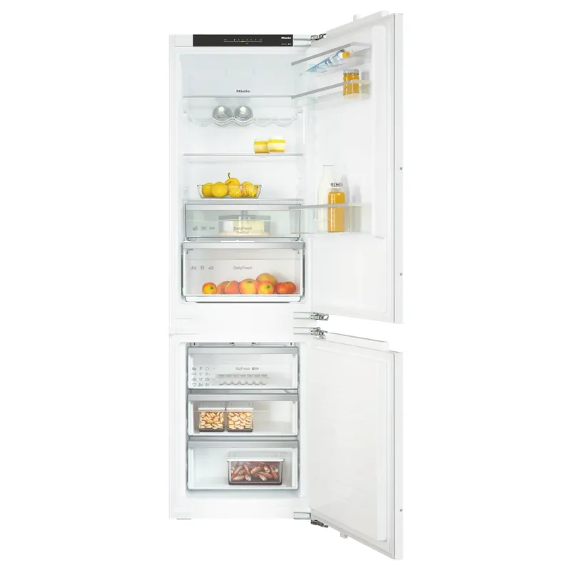 Frigorifero da incasso combinato KDN 7714 E Active Miele Frigorifero da incasso combinato KDN 7714 E Active Miele Echome Superprijs