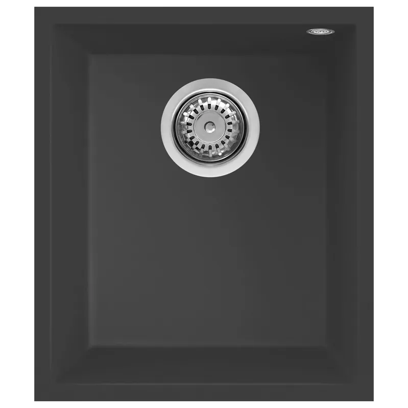 Merkproduct Lavello da incasso una vasca 38 cm Quadra 100 sottotop Elleci Lavello da incasso una vasca 38 cm Quadra 100 sottotop Elleci Echome