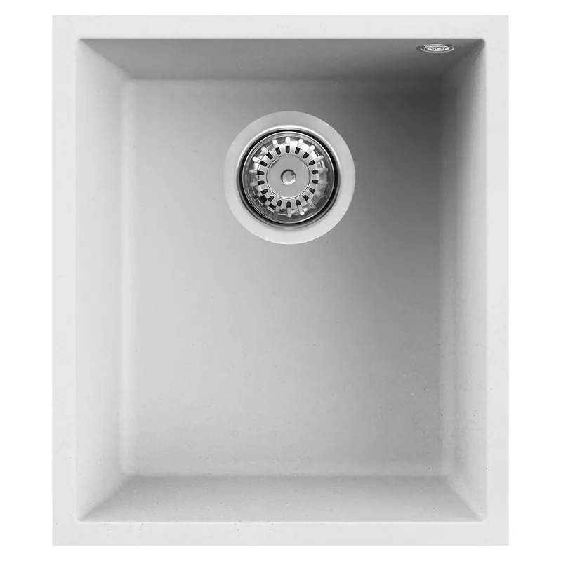 Lavello da incasso una vasca 38 cm Quadra 100 sottotop Elleci Lavello da incasso una vasca 38 cm Quadra 100 sottotop Elleci Echome Merkproduct