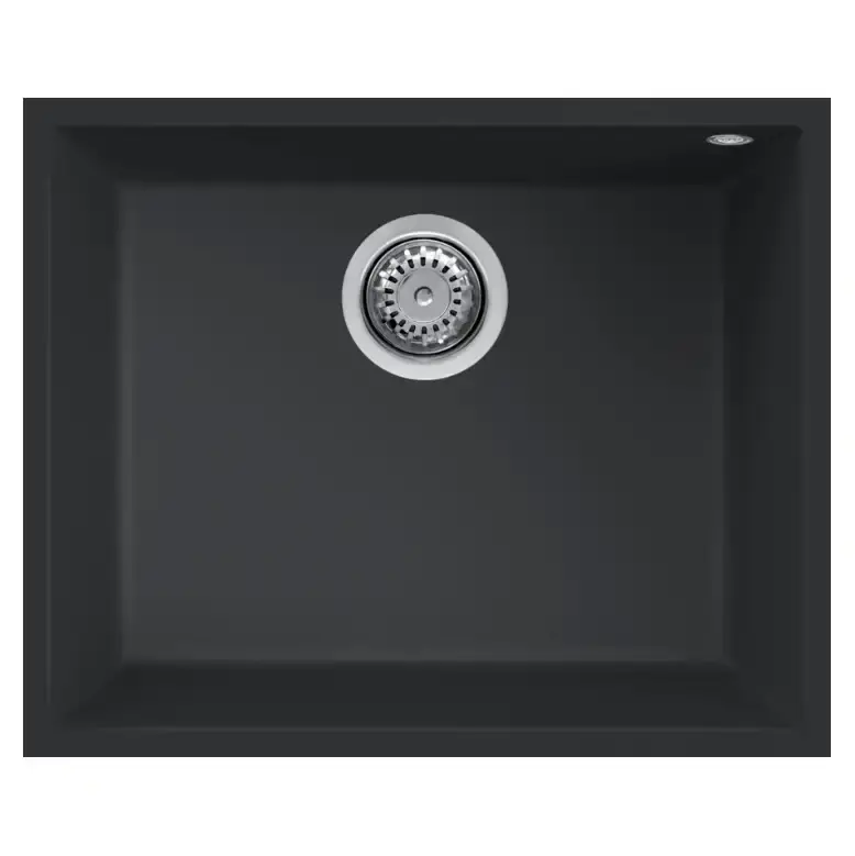 Speciale Aanbieding Lavello da incasso una vasca 54 cm Quadra 105 sottotop Elleci Lavello da incasso una vasca 54 cm Quadra 105 sottotop Elleci Echome