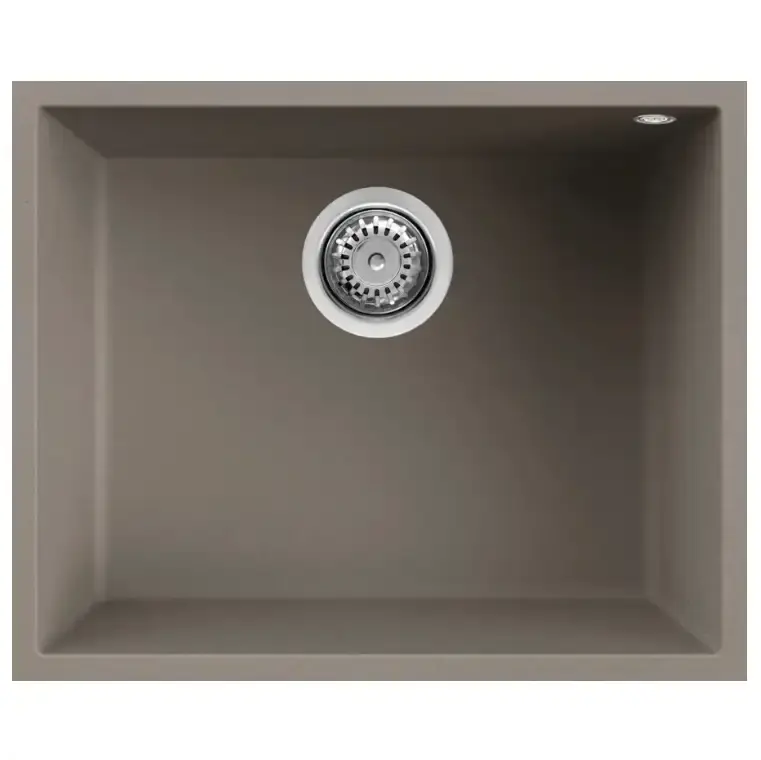 Hoge Kwaliteit Lavello da incasso una vasca 54 cm Quadra 105 sottotop Elleci Lavello da incasso una vasca 54 cm Quadra 105 sottotop Elleci Echome