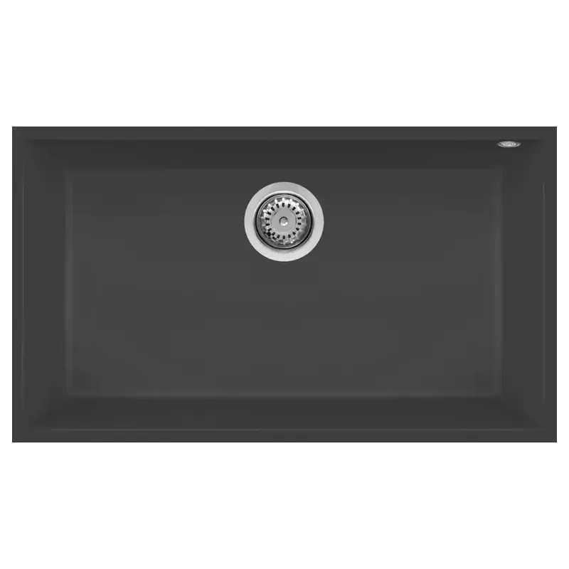 Lavello da incasso una vasca 76 cm Quadra 130 sottotop Elleci Lavello da incasso una vasca 76 cm Quadra 130 sottotop Elleci Echome Uitverkoop