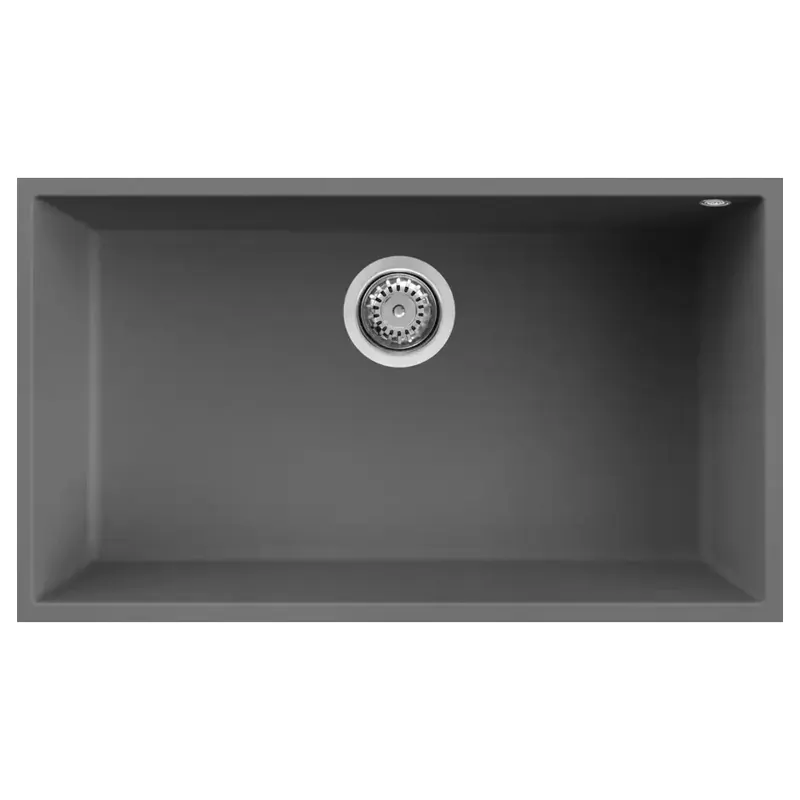 Goedkoop Lavello da incasso una vasca 76 cm Quadra 130 sottotop Elleci Lavello da incasso una vasca 76 cm Quadra 130 sottotop Elleci Echome