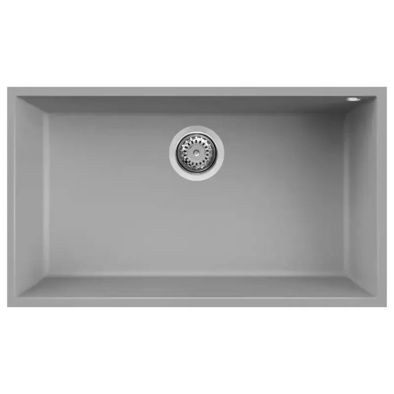 Hoge Kwaliteit Lavello da incasso una vasca 76 cm Quadra 130 sottotop Elleci Lavello da incasso una vasca 76 cm Quadra 130 sottotop Elleci Echome