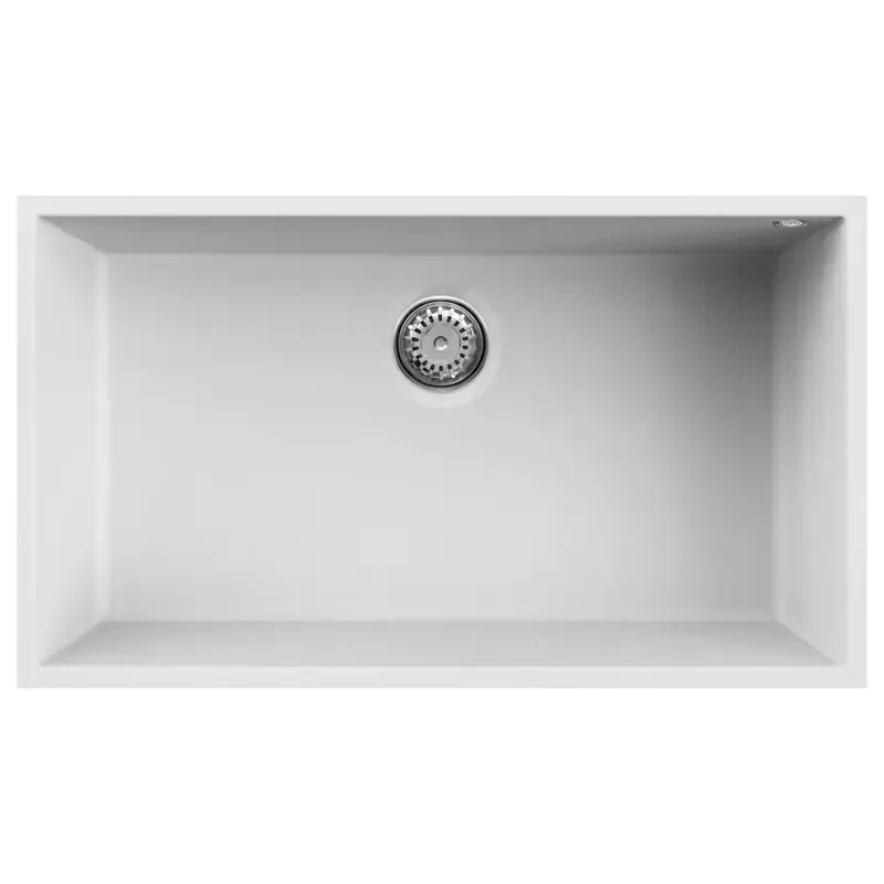 Lavello da incasso una vasca 76 cm Quadra 130 sottotop Elleci Lavello da incasso una vasca 76 cm Quadra 130 sottotop Elleci Echome Merkproduct