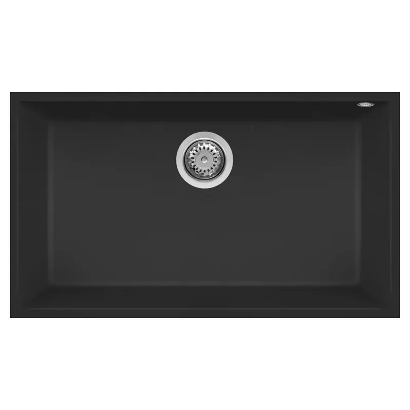 Hoge Kwaliteit Lavello da incasso una vasca 76 cm Quadra 130 sottotop Elleci Lavello da incasso una vasca 76 cm Quadra 130 sottotop Elleci Echome