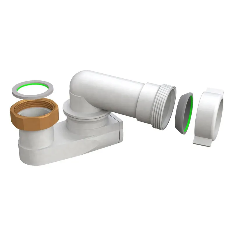 Sifone ribassato orientabile polipropilene bianco vasca Bonomini Sifone ribassato orientabile polipropilene bianco vasca Bonomini Echome Nieuw