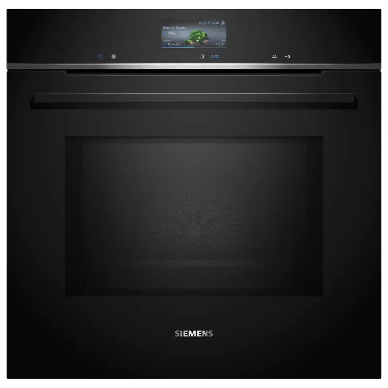Nu Kopen Forno combinato con microonde da incasso pirolitico nero con aria calda 4D iQ700 Siemens Forno combinato con microonde da incasso pirolitico nero con aria calda 4D iQ700 Siemens Echome