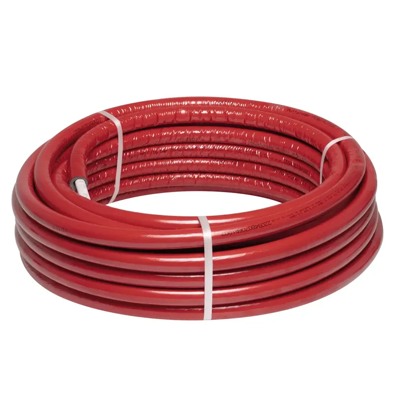 Tubo multistrato preisolato rosso per riscaldamento PE-XB/AL/PE-XB Ape 16x2 mm Laatste Versie
