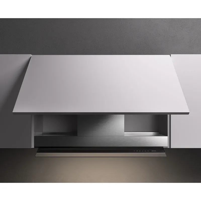Finale Uitverkoop Cappa incasso sottopensile Virgola No-Drop 120 cm Falmec Cappa incasso sottopensile Virgola No-Drop 120 cm Falmec Echome