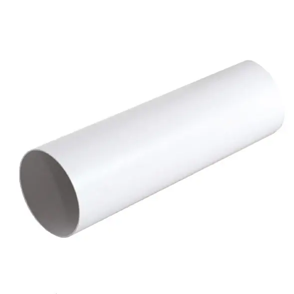 Gratis Retour Tubo tondo in PVC bianco per aerazione canalizzata First Tubo tondo in PVC bianco per aerazione canalizzata First Echome