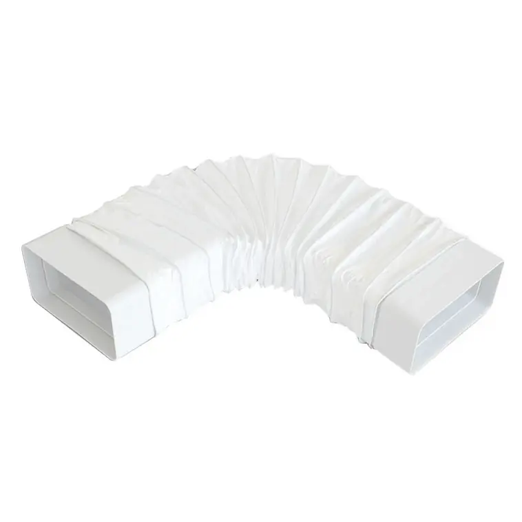 Fabrieksprijs Giunto flessibile in PVC bianco per tubo rettangolare First 120x60 mm