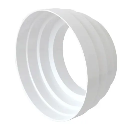 Korting Cono riduzione da 125 a 100 mm per tubo non bicchierato ABS bianco First Cono riduzione da 125 a 100 mm per tubo non bicchierato ABS bianco First Echome