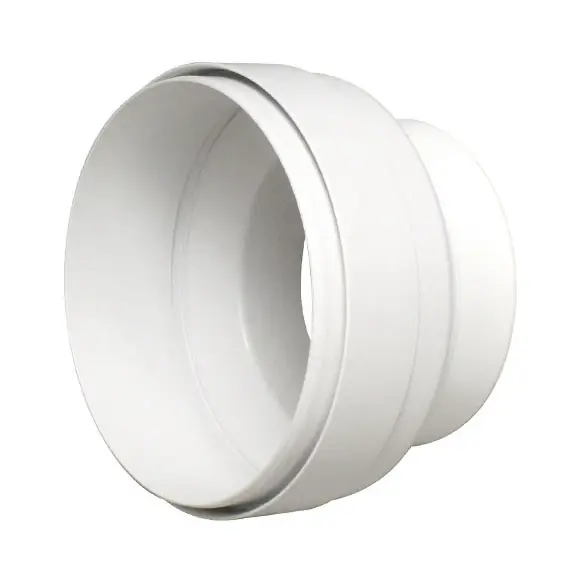 Flitsaanbieding Cono di riduzione da 150 a 121 mm per tubi aspirazione in ABS bianco First Cono di riduzione da 150 a 121 mm per tubi aspirazione in ABS bianco First Echome