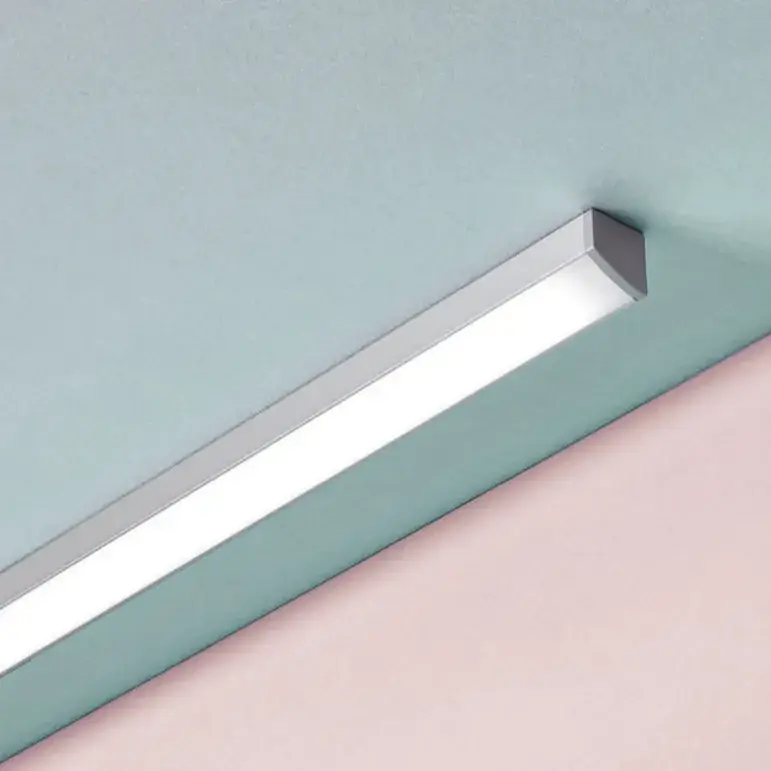 Populair Profilo LED lineare a proiezione asimmetrica Antig 13 senza interruttore 4K Zemis Profilo LED lineare a proiezione asimmetrica Antig 13 senza interruttore 4K Zemis Echome