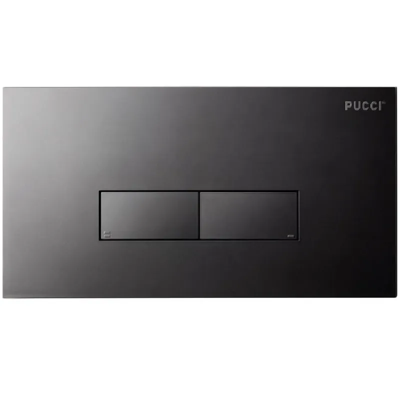 Rechtstreeks Van De Fabrikant Placca comando doppio pulsante rettangolare scarico WC Eco Pucci Placca comando doppio pulsante rettangolare scarico WC Eco Pucci Echome