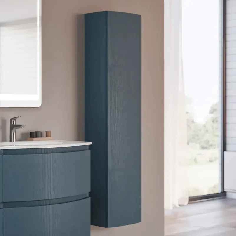 Voordeelprijs Colonna bagno sospesa reversibile con anta curva Armonia Geos Savinidue Colonna bagno sospesa reversibile con anta curva Armonia Geos Savinidue Echome