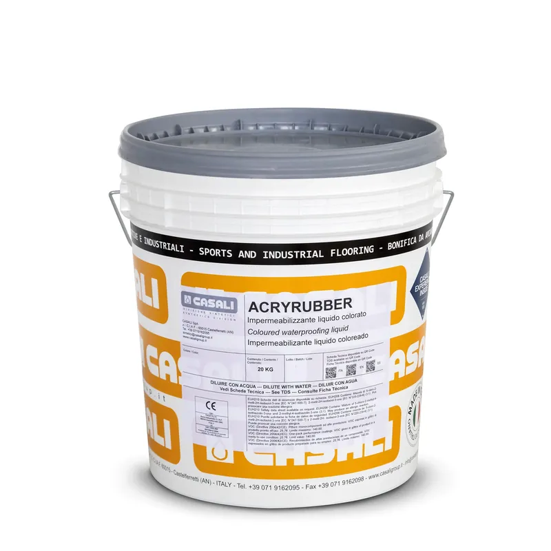 Guaina liquida impermeabilizzante colorata Acryrubber Casali Guaina liquida impermeabilizzante colorata Acryrubber Casali Echome Lage Prijs