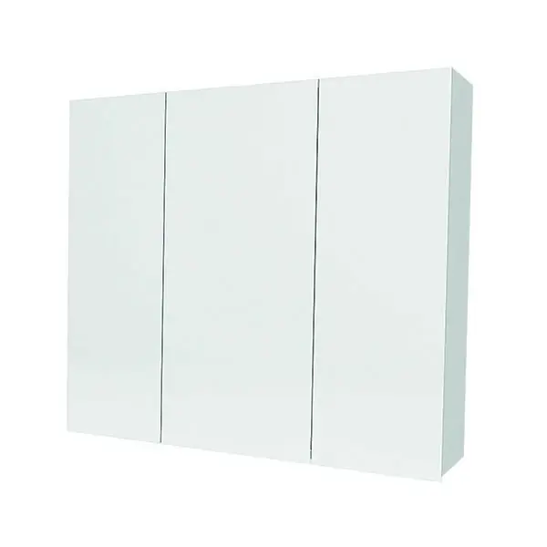 Beperkt Aanbod Specchiera contenitore 3 ante con finitura bianco lucido Savinidue Specchiera contenitore 3 ante con finitura bianco lucido Savinidue Echome