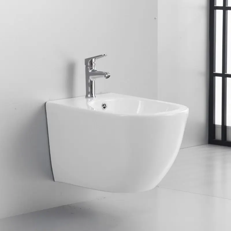 Tijdelijk Beschikbaar Bidet sospeso bianco lucido People Morini Bidet sospeso bianco lucido People Morini Echome