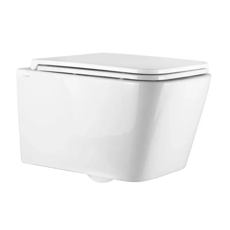 Vaso wc sospeso bianco lucido rimless Cubik Morini Vaso wc sospeso bianco lucido rimless Cubik Morini Echome Uitverkoop