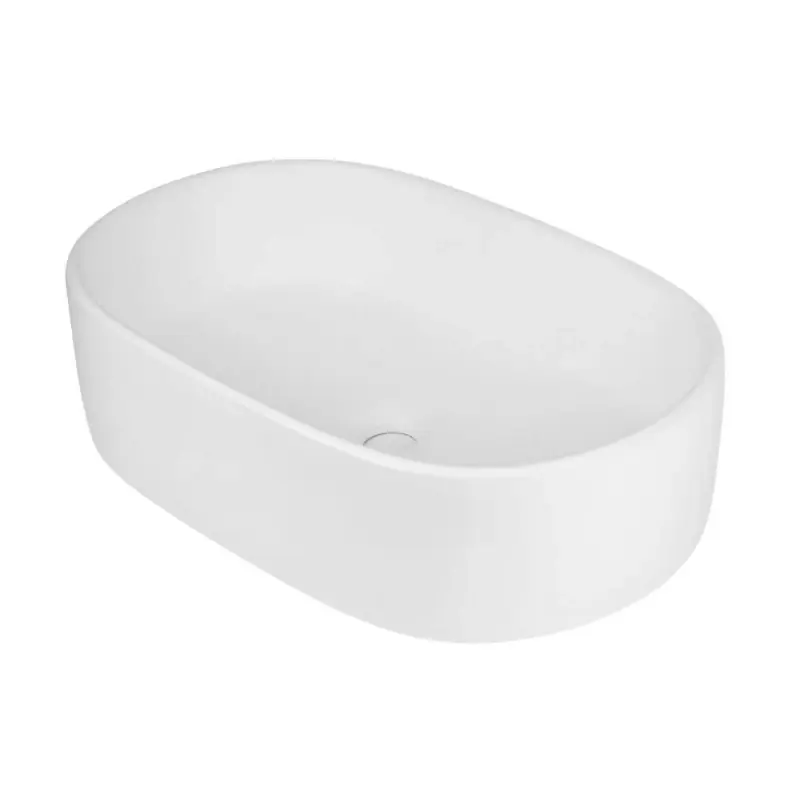 Nu Kopen Lavabo d‘appoggio ovale in ceramica bianco Giordan Morini Lavabo d‘appoggio ovale in ceramica bianco Giordan Morini Echome