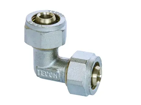 Betaalbaar Gomito per tubo multistrato ad avvitamento corpo fisso Tecom 16X16 mm