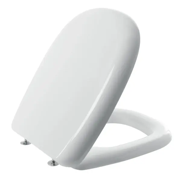Shop Nu Sedile termoindurente cerniere inox dedicato Tesi Ideal Standard bianco Five Saniplast Sedile termoindurente cerniere inox dedicato Tesi Ideal Standard bianco Five Saniplast Echome
