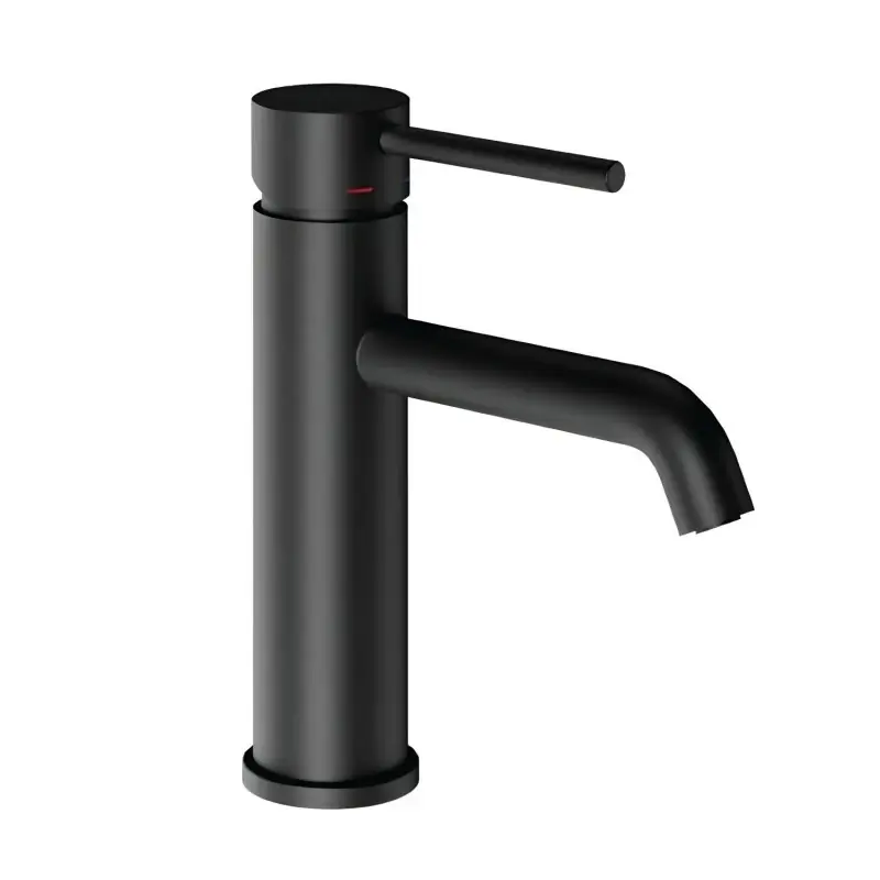 Miscelatore monocomando lavabo nero opaco con piletta click-clack Jazz Morini Miscelatore monocomando lavabo nero opaco con piletta click-clack Jazz Morini Echome Beperkte Voorraad