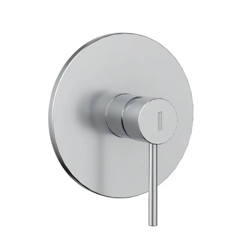 Premium Miscelatore monocomando doccia ad incasso nickel spazzolato Jazz Morini Miscelatore monocomando doccia ad incasso nickel spazzolato Jazz Morini Echome