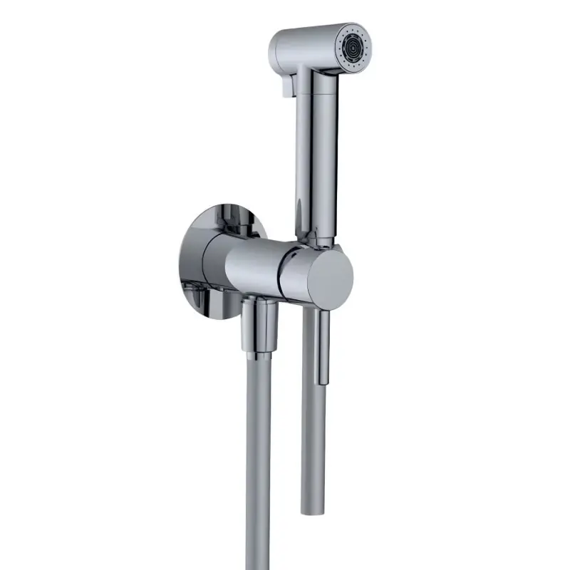 Idroscopino WC bidet bagno con miscelatore cromo lucido tondo Ian Morini Idroscopino WC bidet bagno con miscelatore cromo lucido tondo Ian Morini Echome Populair