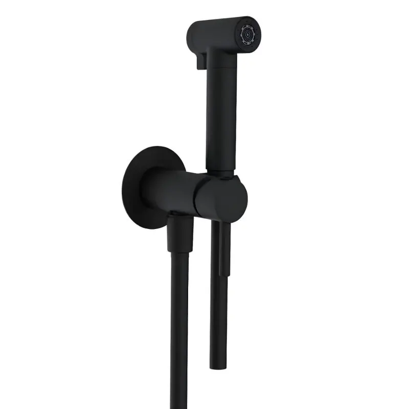 Idroscopino WC bidet bagno con miscelatore nero opaco tondo Ian Morini Idroscopino WC bidet bagno con miscelatore nero opaco tondo Ian Morini Echome Actieprijs