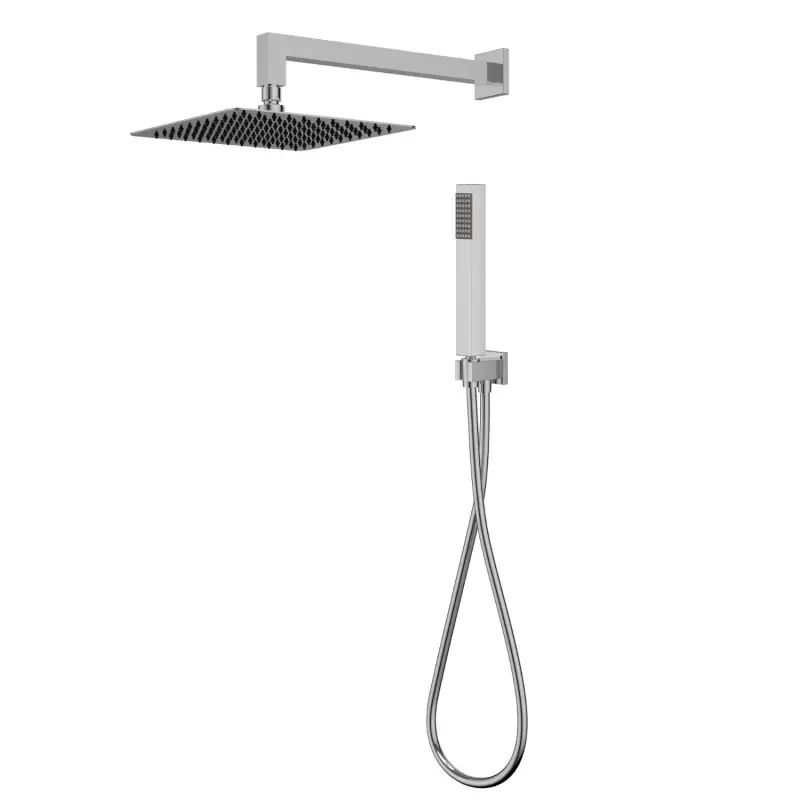 Kit doccia completo quadro in acciaio cromato Square Morini Kit doccia completo quadro in acciaio cromato Square Morini Echome Hete Deal
