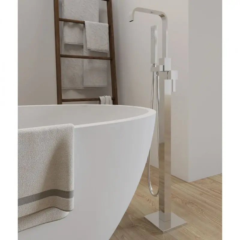 Gruppo vasca a pavimento Free Standing cromato Lucido Atene Morini Gruppo vasca a pavimento Free Standing cromato Lucido Atene Morini Echome Flitsaanbieding