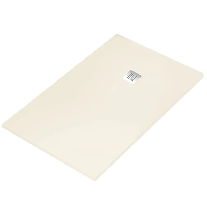 Snelle Levering Piatto doccia crema in mineralmarmo Classic AQG 100x100 cm