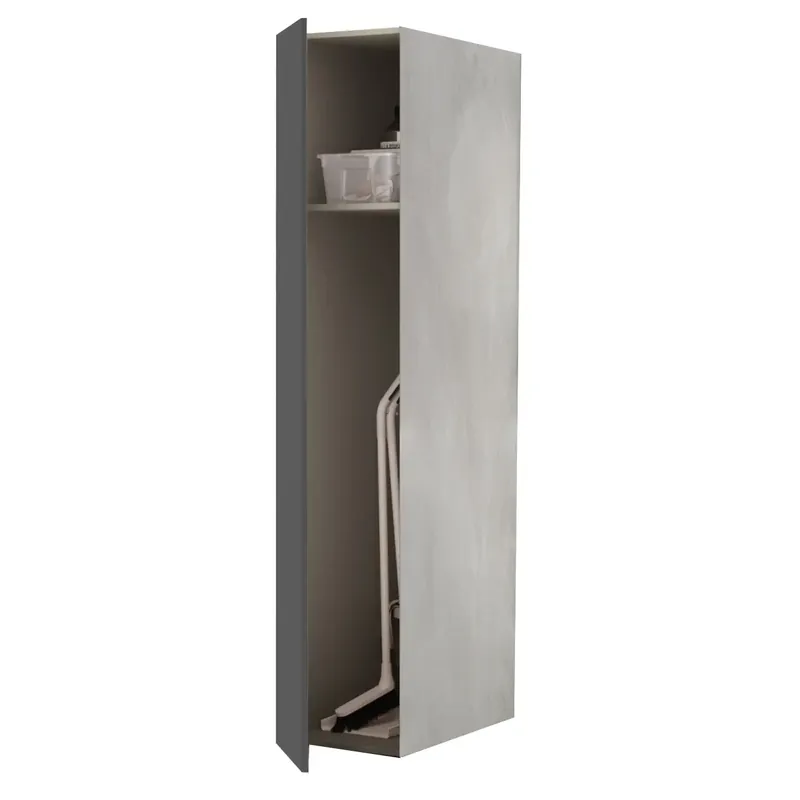 Fabrieksprijs Colonna porta scope con ripiano interno lavanderia Savini Colonna porta scope con ripiano interno lavanderia Savini Echome