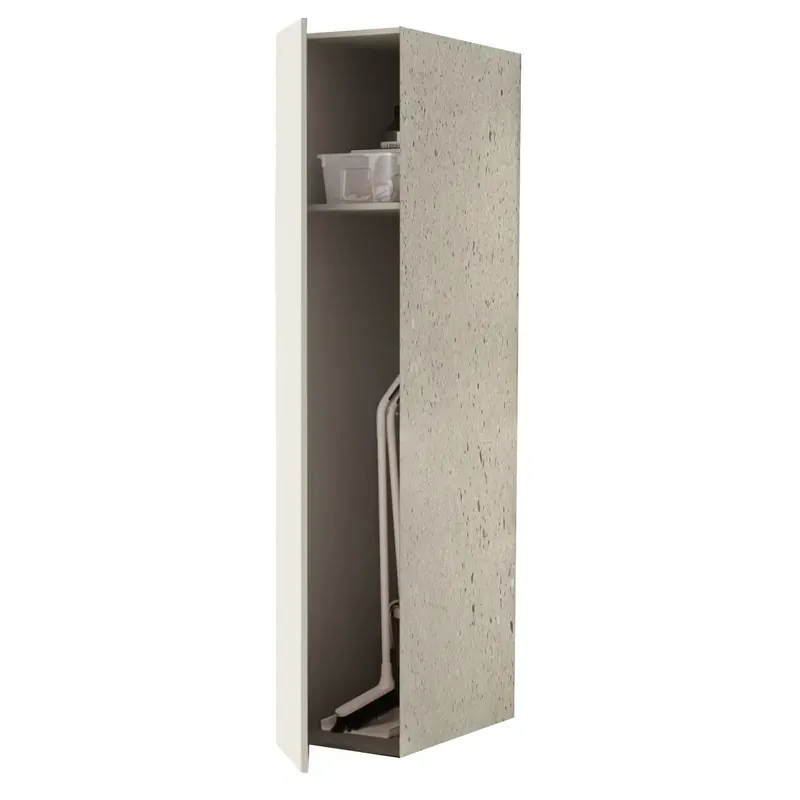 Colonna porta scope con ripiano interno lavanderia Savini Colonna porta scope con ripiano interno lavanderia Savini Echome Hete Deal