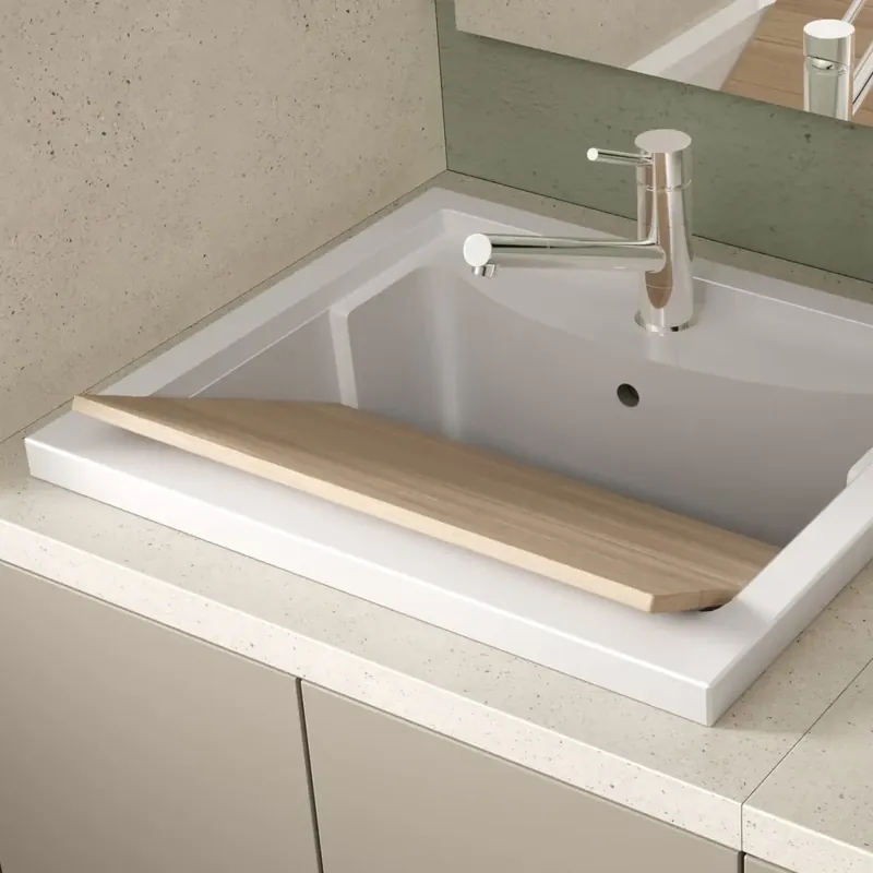 Ricambio asse in legno multistrato per lavatoio Savini Ricambio asse in legno multistrato per lavatoio Savini Echome Bestel Nu